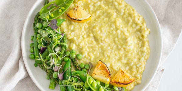 Pea Pesto & Lemon Risotto – Lot22oliveoil.com