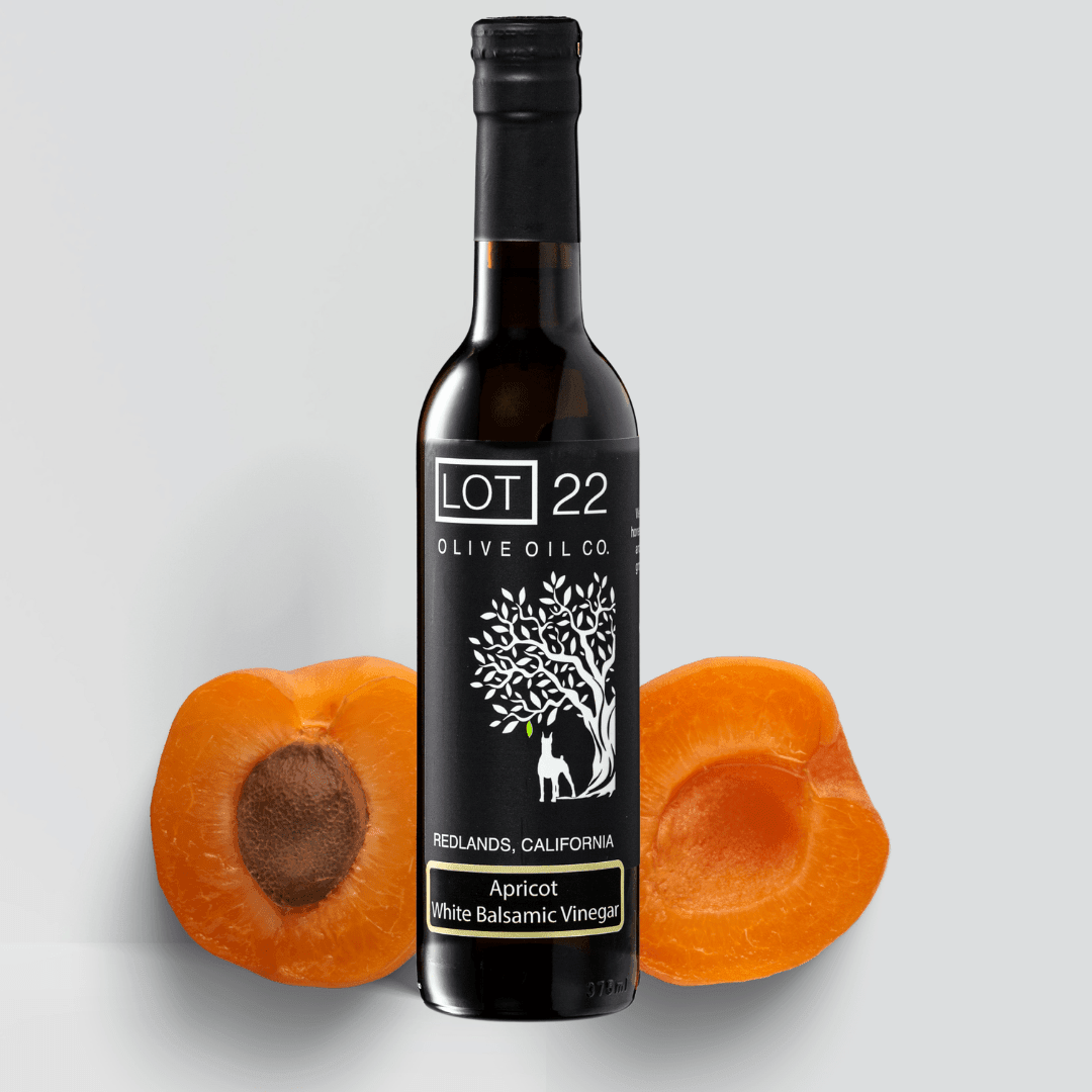 Apricot White Balsamic Vinegar – Lot22oliveoil.com