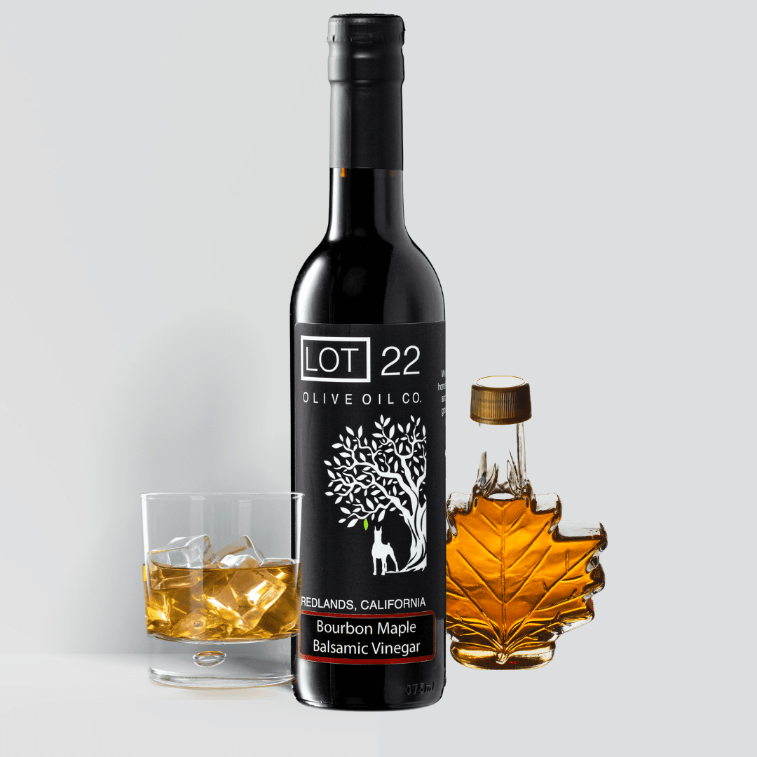 Bourbon Maple Balsamic Vinegar – Lot22oliveoil.com