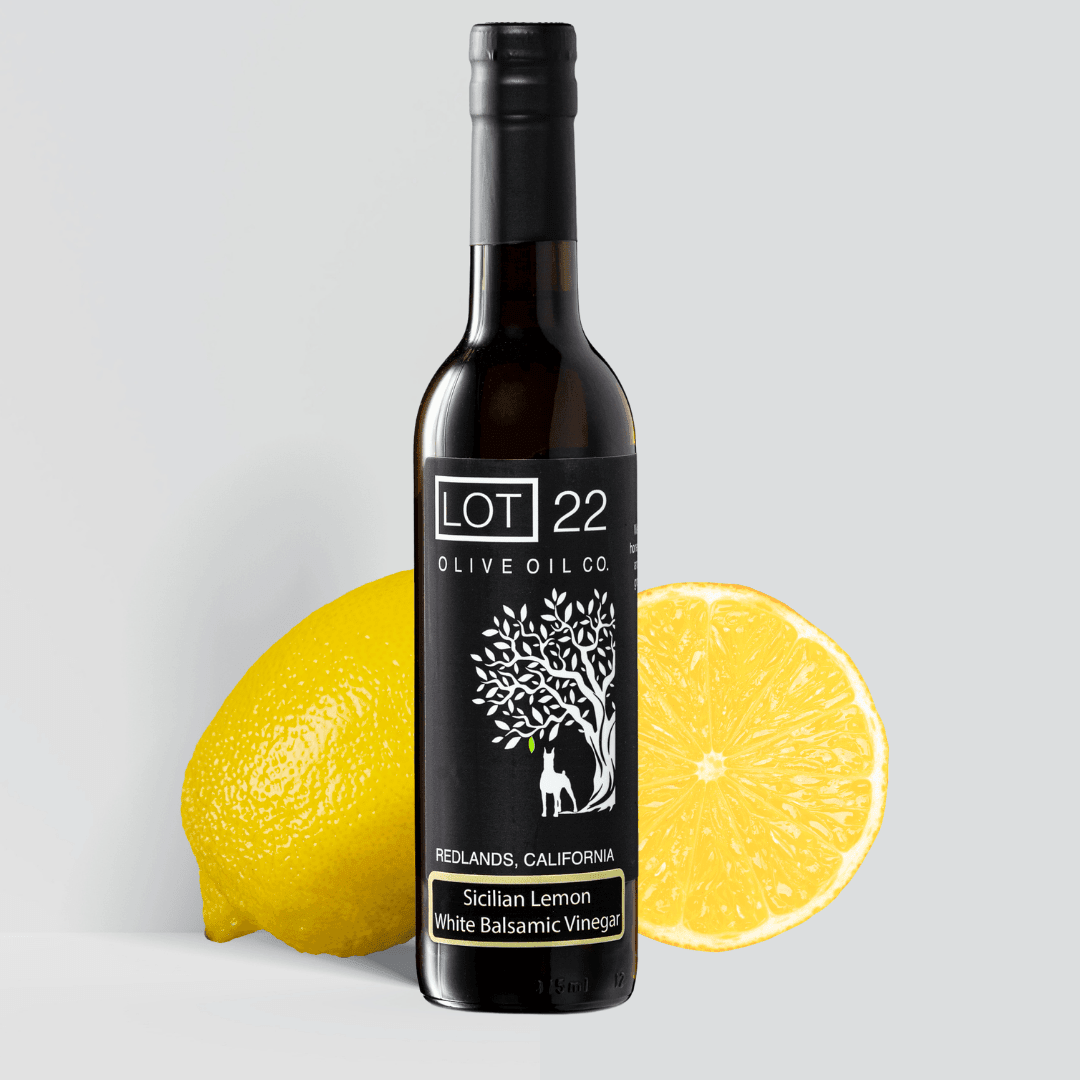 Sicilian Lemon White Balsamic Vinegar –