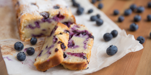 Blueberry Lemon Olive Oil Cake