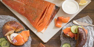  Citrus Dill Gravlax with Horseradish Cream