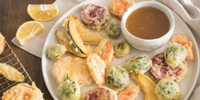 Fall Vegetables with Lemon Melagrana Dip
