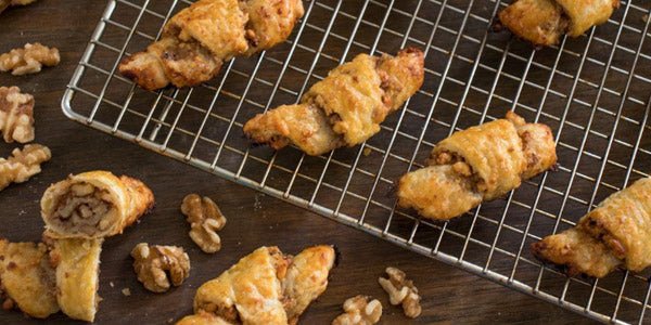 Plum & Walnut Rugelach