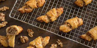  Plum & Walnut Rugelach