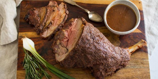 Rose & Lavender Roasting Leg of Lamb