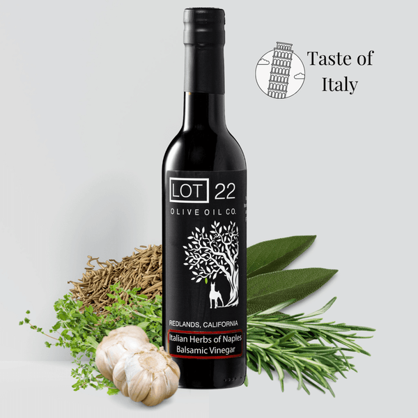 Italian Herbs of Naples Balsamic Vinegar – Lot22oliveoil.com