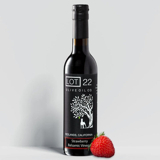 Tuscan Strawberry Balsamic Vinegar - Lot22oliveoil.com