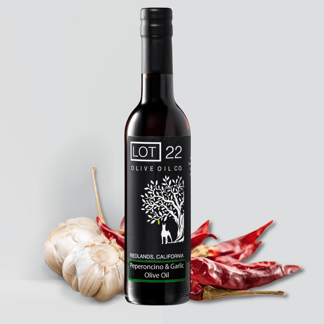 Peperoncino Garlic Olive Oil – Lot22oliveoil.com
