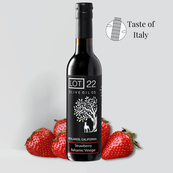 Tuscan Strawberry Balsamic Vinegar - Lot22oliveoil.com